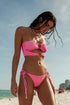 Luli Fama Brilla Double Loop Bandeau Crop Top